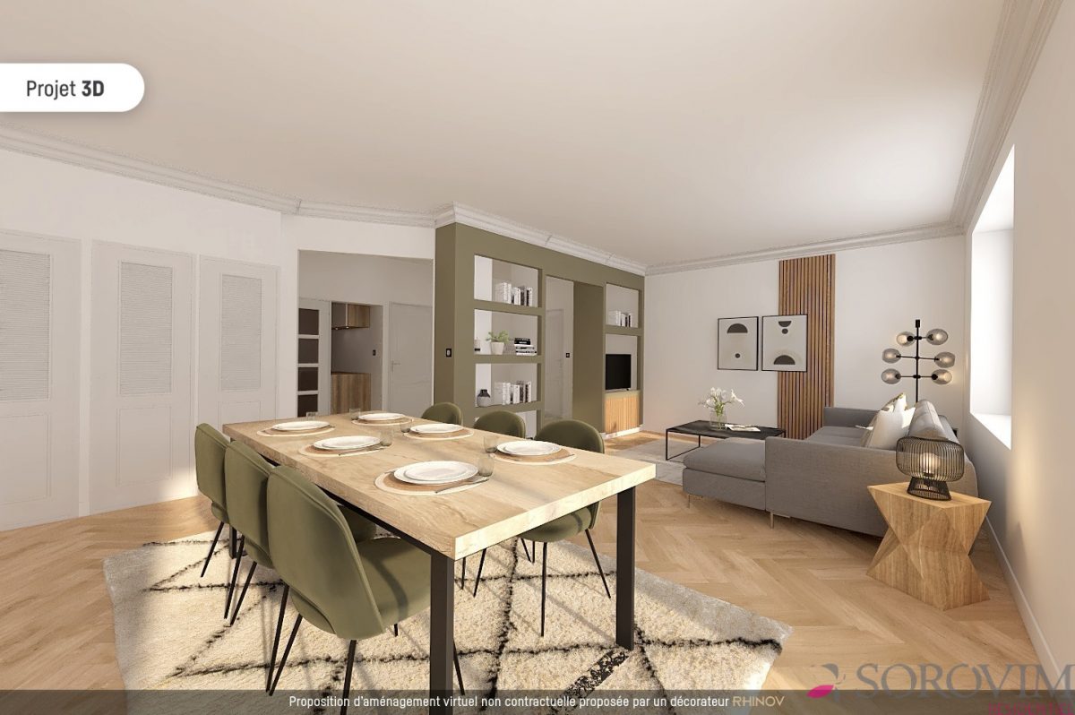 Vente de prestige appartement 129 m² à Lyon 69003