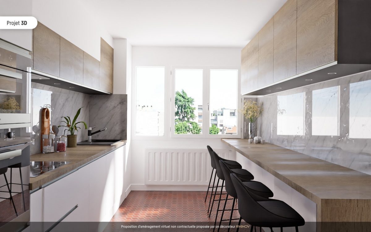 Vente appartement 88 m² à Villeurbanne 69100